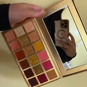 Jeffree Star Gold and Pink Eyeshadow Palette